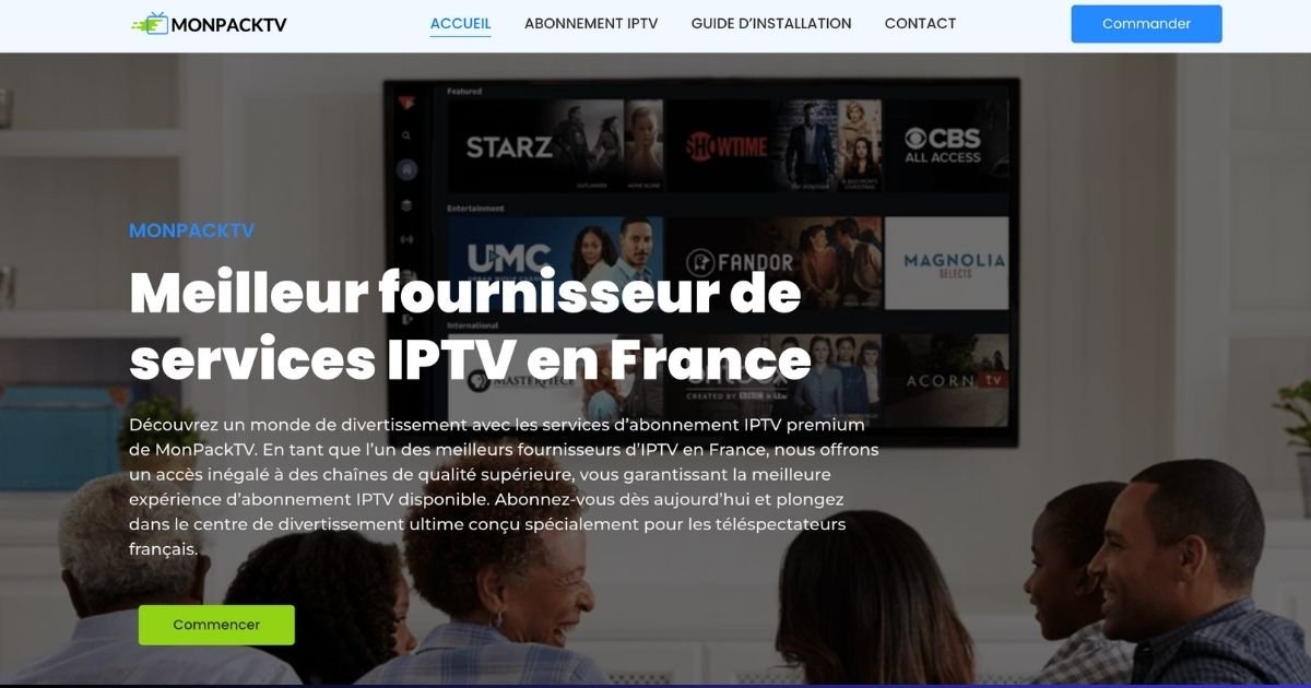 MonPackTV - Service IPTV francophone