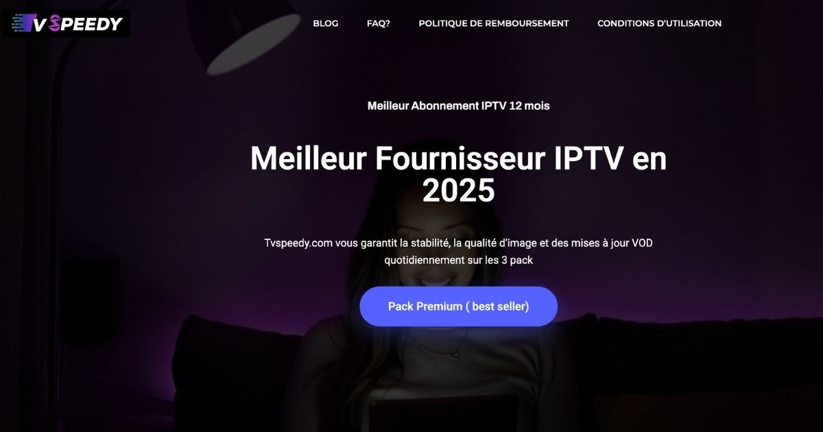 TVspeedy - Service IPTV spécialisé sport